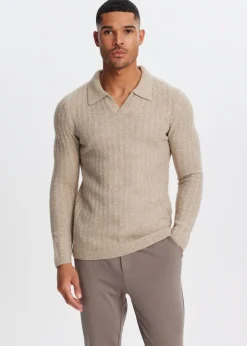 The Sting Johnny polo met structuur<Heren Polo's|Truien En Vesten