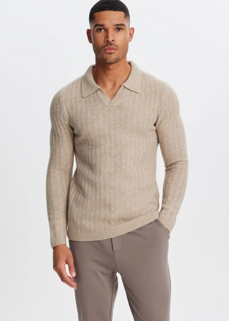 The Sting Johnny polo met structuur<Heren Polo's|Truien En Vesten