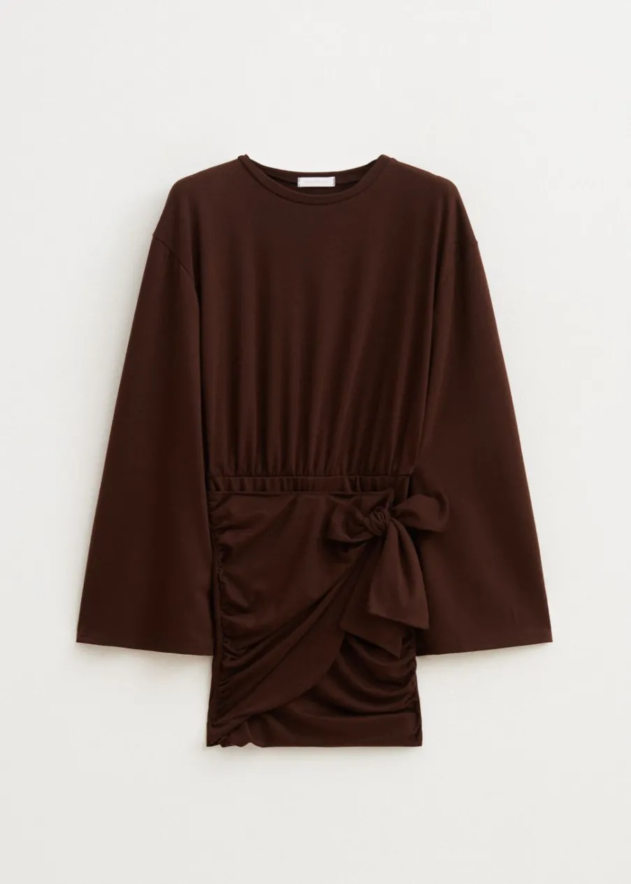 The Sting Jurk met knoopdetail<DAMES Jurken