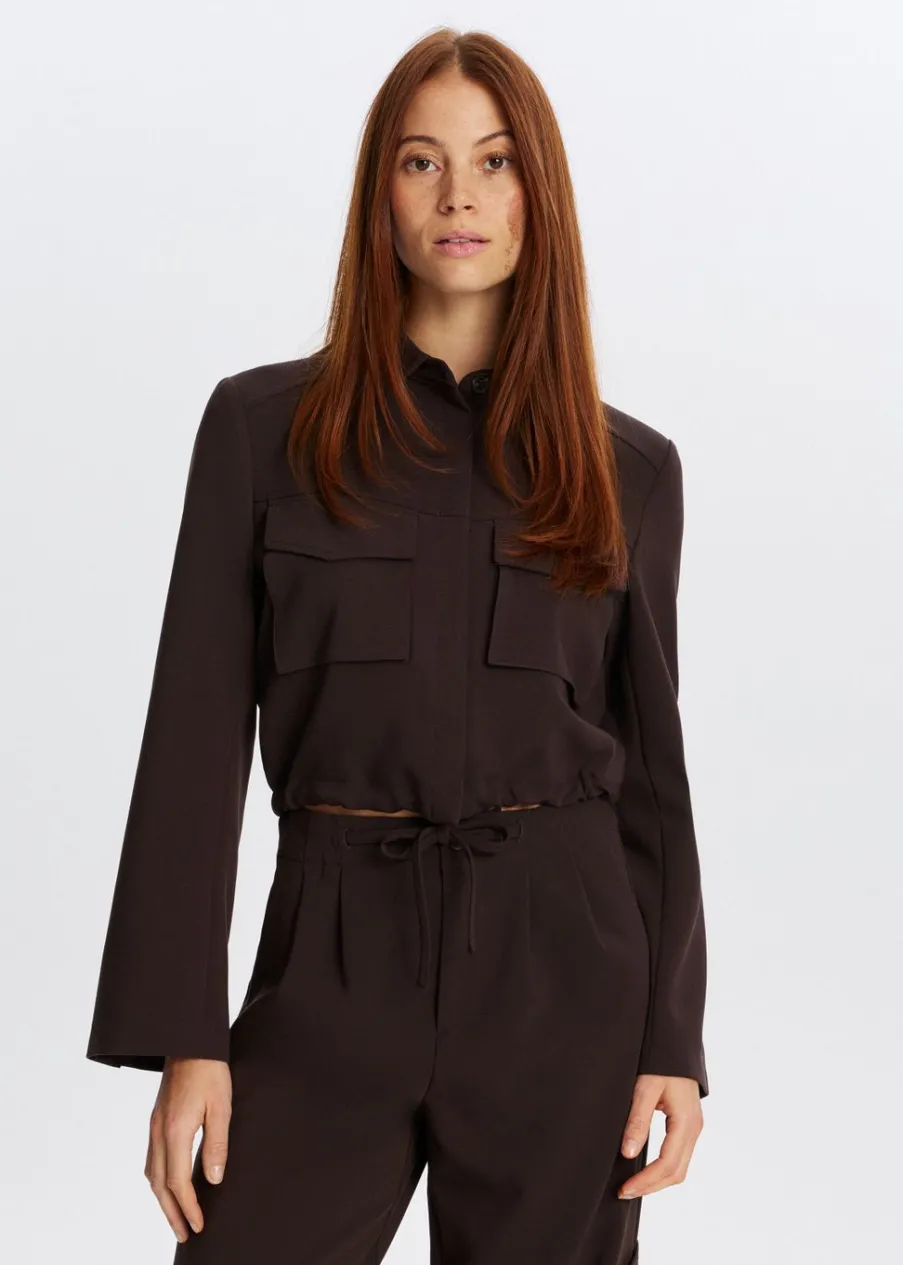 The Sting Kort jasje met klepzakken<DAMES Jassen