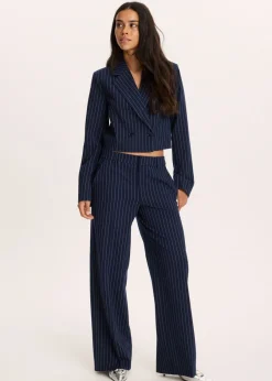 The Sting Korte blazer met strepen<DAMES Blazers En Gilets