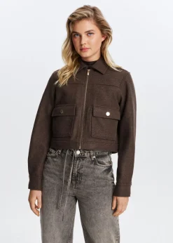 The Sting Korte jas met zakken<DAMES Jassen