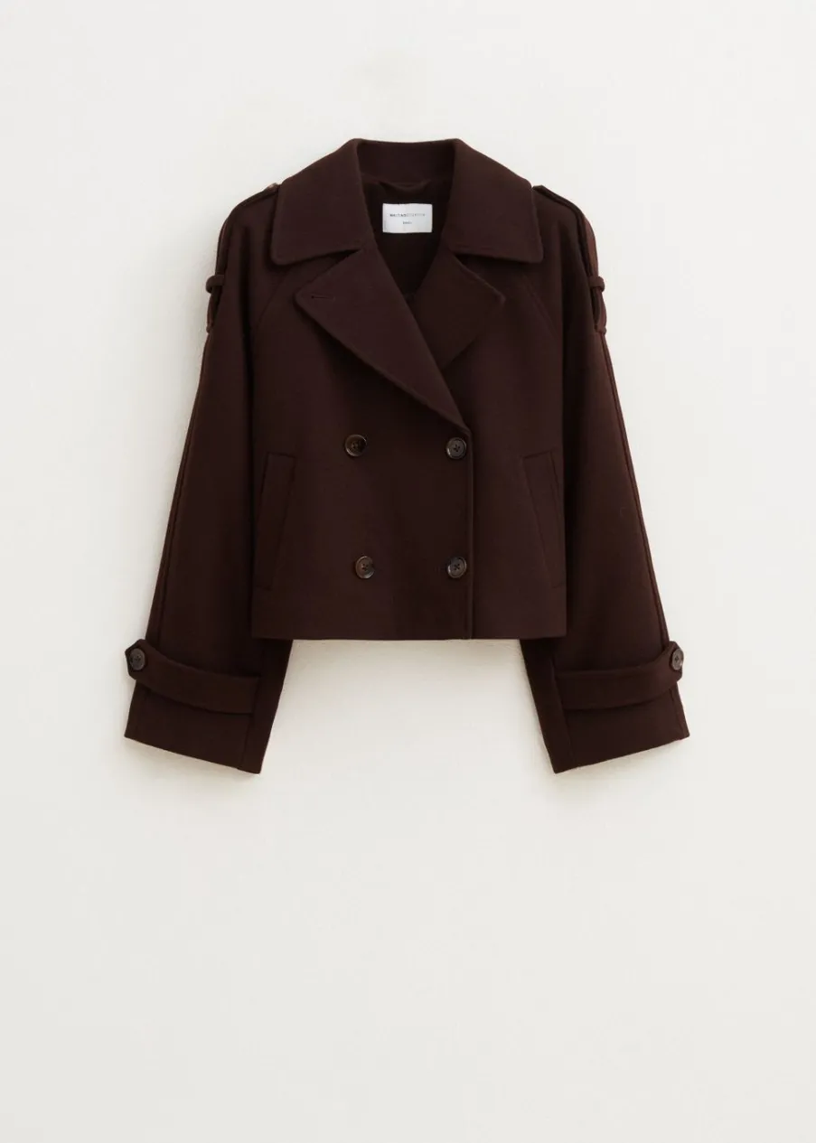 The Sting Korte wolmix jas<DAMES Jassen