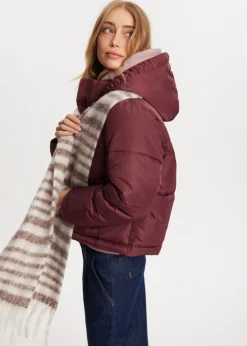 The Sting Lange gestreepte sjaal<DAMES Sjaals