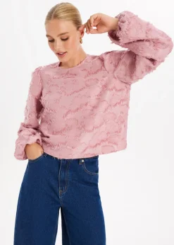 The Sting Lange mouwen top met balloon fit<DAMES Tops