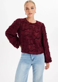 The Sting Lange mouwen top met balloon fit<DAMES Tops