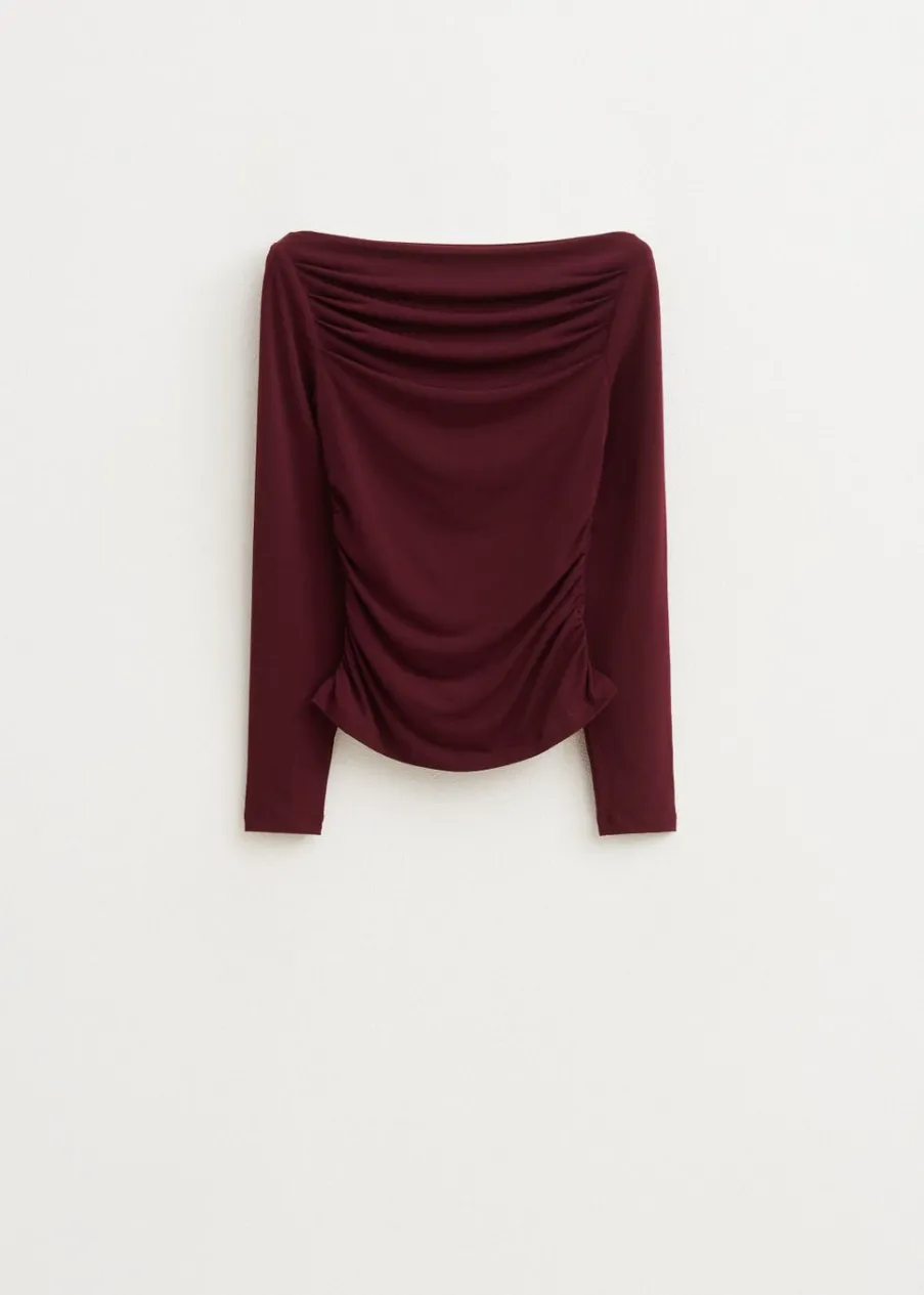 The Sting Lange mouwen top met plooien<DAMES Tops