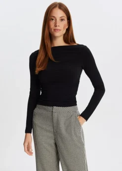 The Sting Lange mouwen top met plooien<DAMES Tops