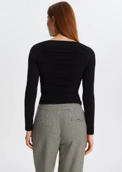 The Sting Lange mouwen top met plooien<DAMES Tops