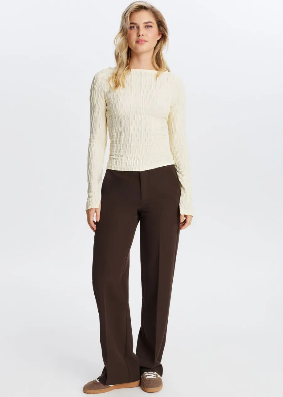 The Sting Lange mouwen top met structuur<DAMES Tops