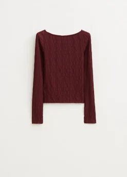 The Sting Lange mouwen top met structuur<DAMES Tops