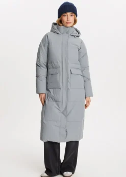 The Sting Lange puffer jacket<DAMES Jassen