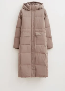 The Sting Lange puffer jacket<DAMES Jassen
