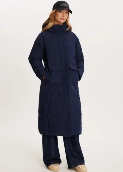 The Sting Lange puffer jacket<DAMES Jassen