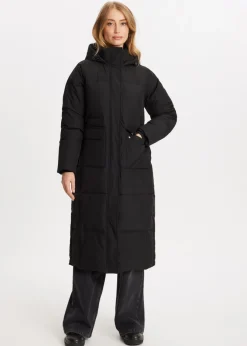 The Sting Lange puffer jacket<DAMES Jassen