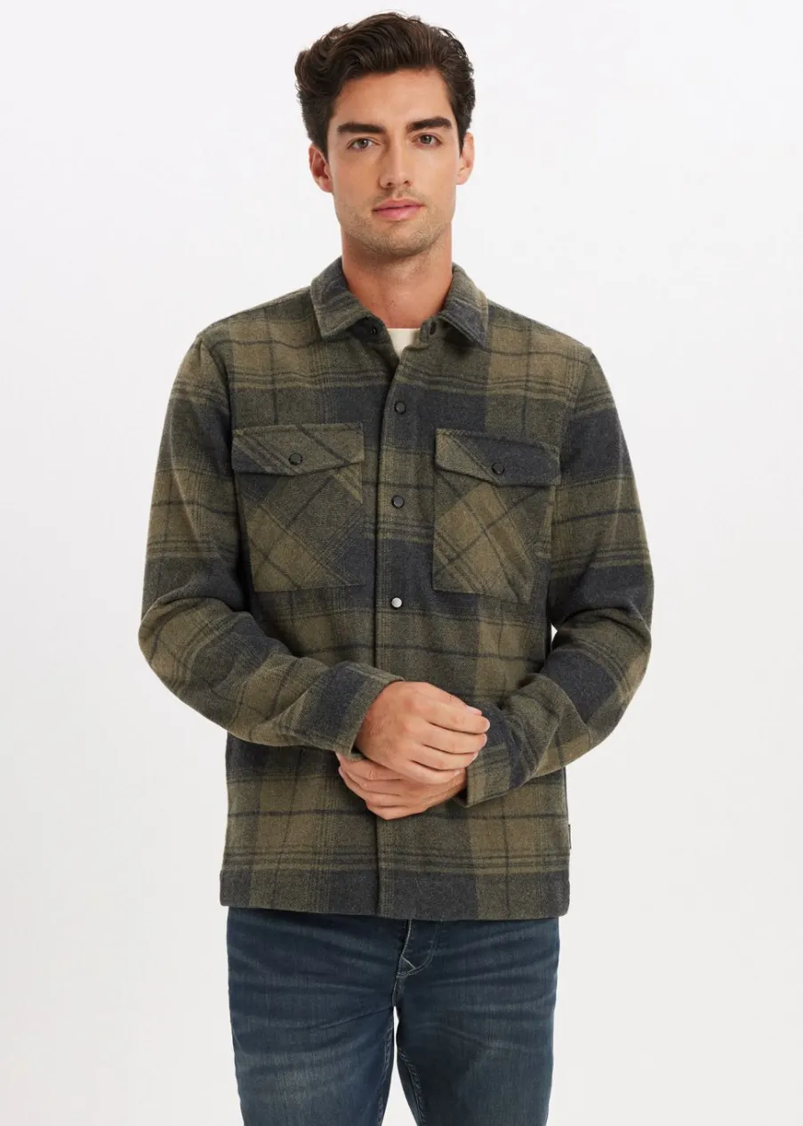 The Sting Liam overshirt<Heren Overshirts