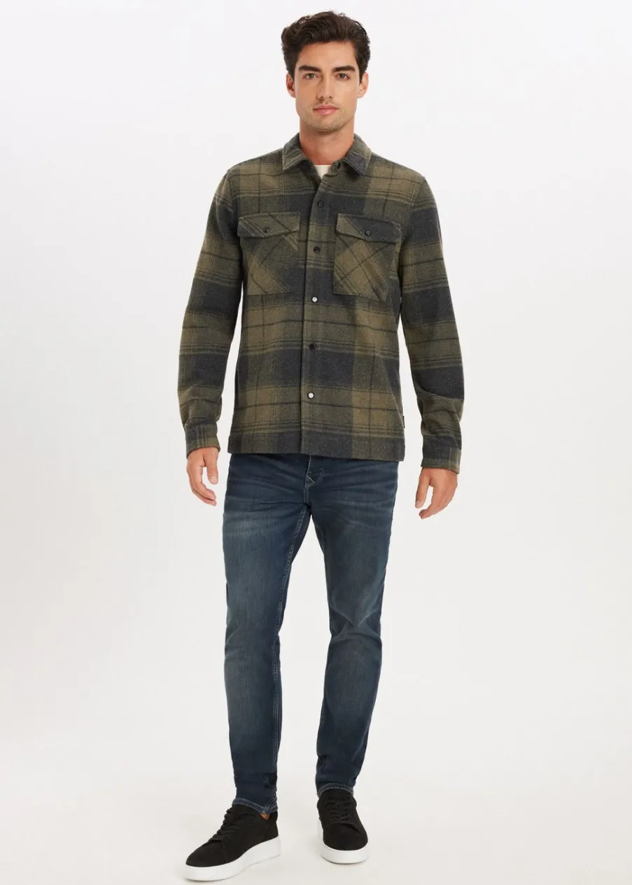 The Sting Liam overshirt<Heren Overshirts