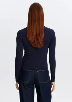 The Sting Longsleeve met gespdetail<DAMES T-Shirts