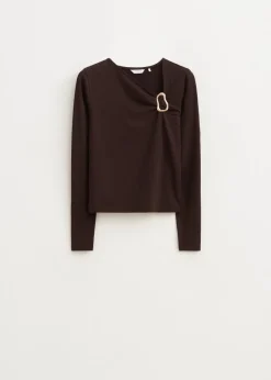 The Sting Longsleeve met gespdetail<DAMES T-Shirts