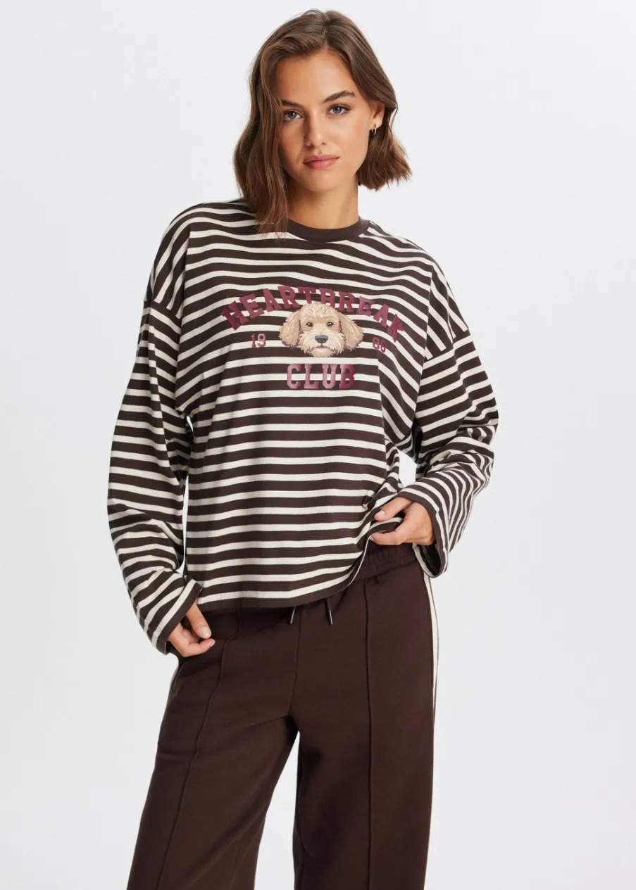 The Sting Longsleeve met strepen<DAMES T-Shirts