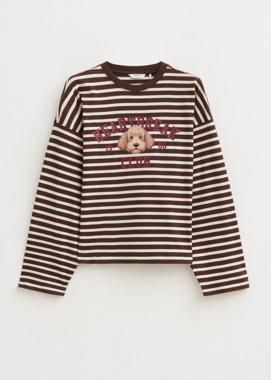 The Sting Longsleeve met strepen<DAMES T-Shirts