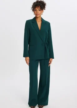 The Sting Loose fit broek met plooien<DAMES Broeken