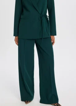 The Sting Loose fit broek met plooien<DAMES Broeken