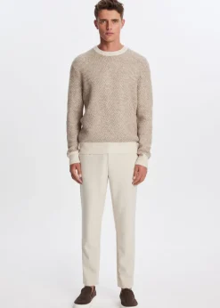 The Sting Melange broek<Heren Broeken