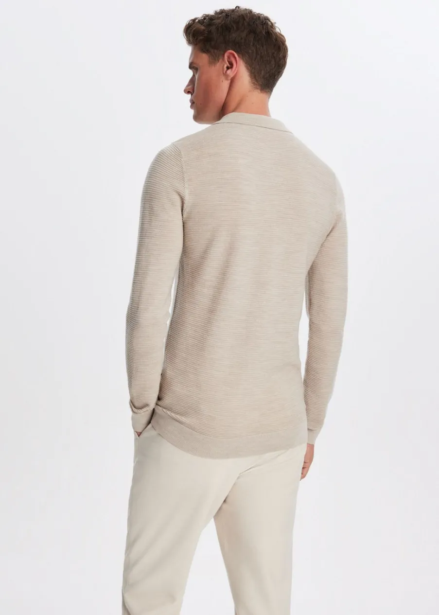 The Sting Merinowol polo<Heren Polo's|Truien En Vesten