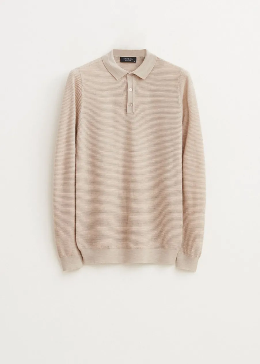 The Sting Merinowol polo<Heren Polo's|Truien En Vesten