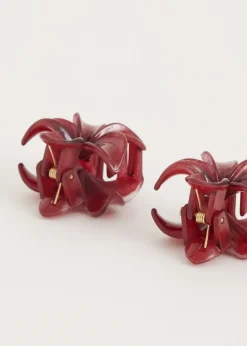 The Sting Mini bloemen haarclip set<DAMES Haaraccessoires