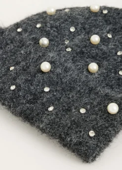 The Sting Muts met parels<DAMES Mutsen