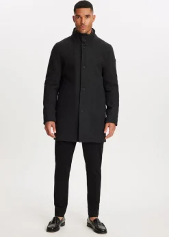 The Sting Overcoat met logo<Heren Jassen