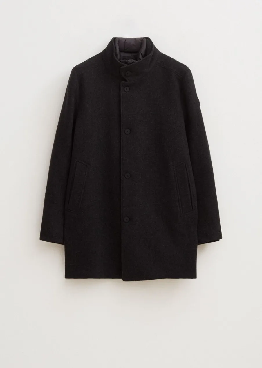 The Sting Overcoat met logo<Heren Jassen