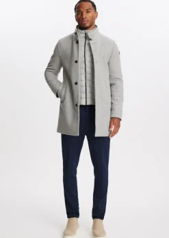 The Sting Overcoat met logo<Heren Jassen