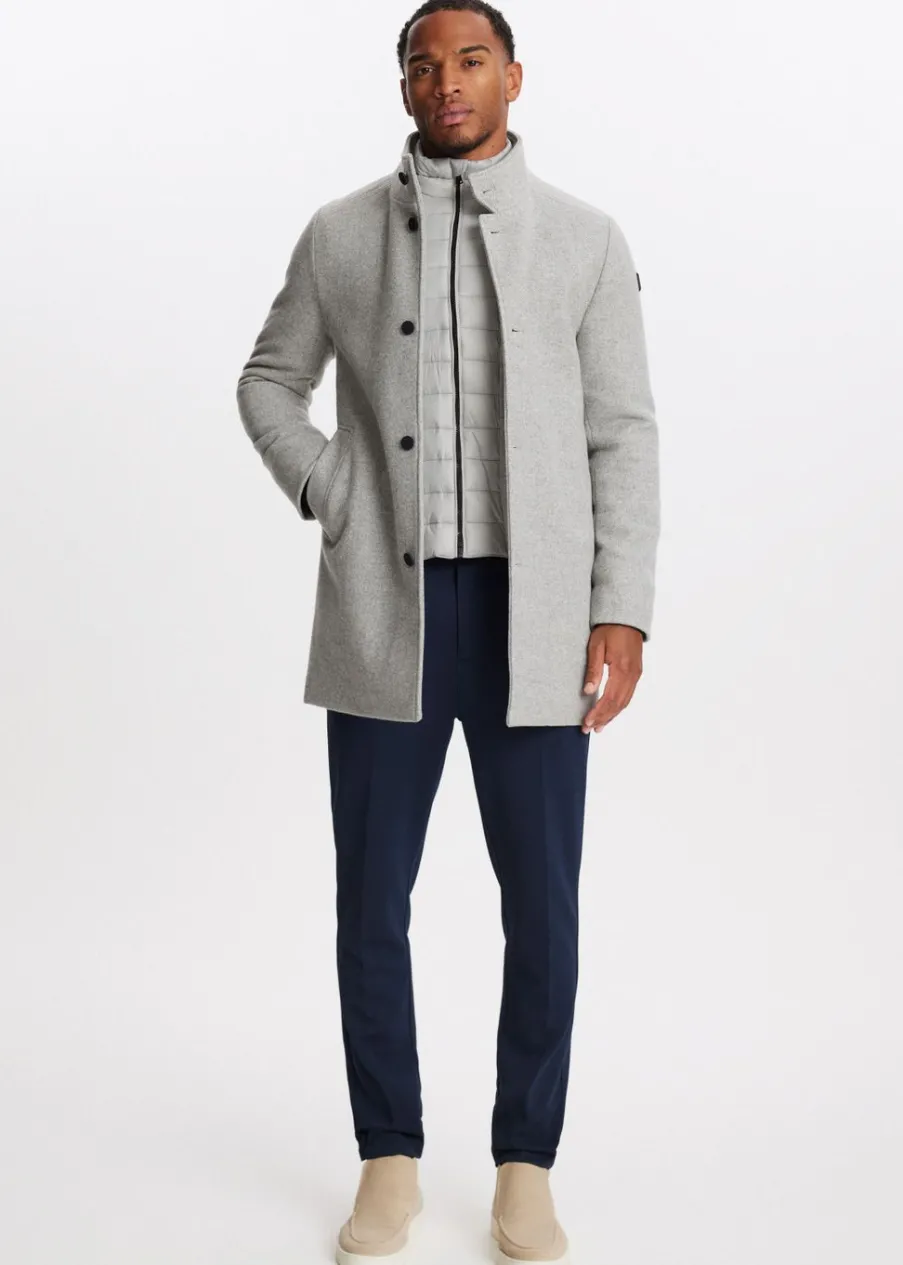 The Sting Overcoat met logo<Heren Jassen