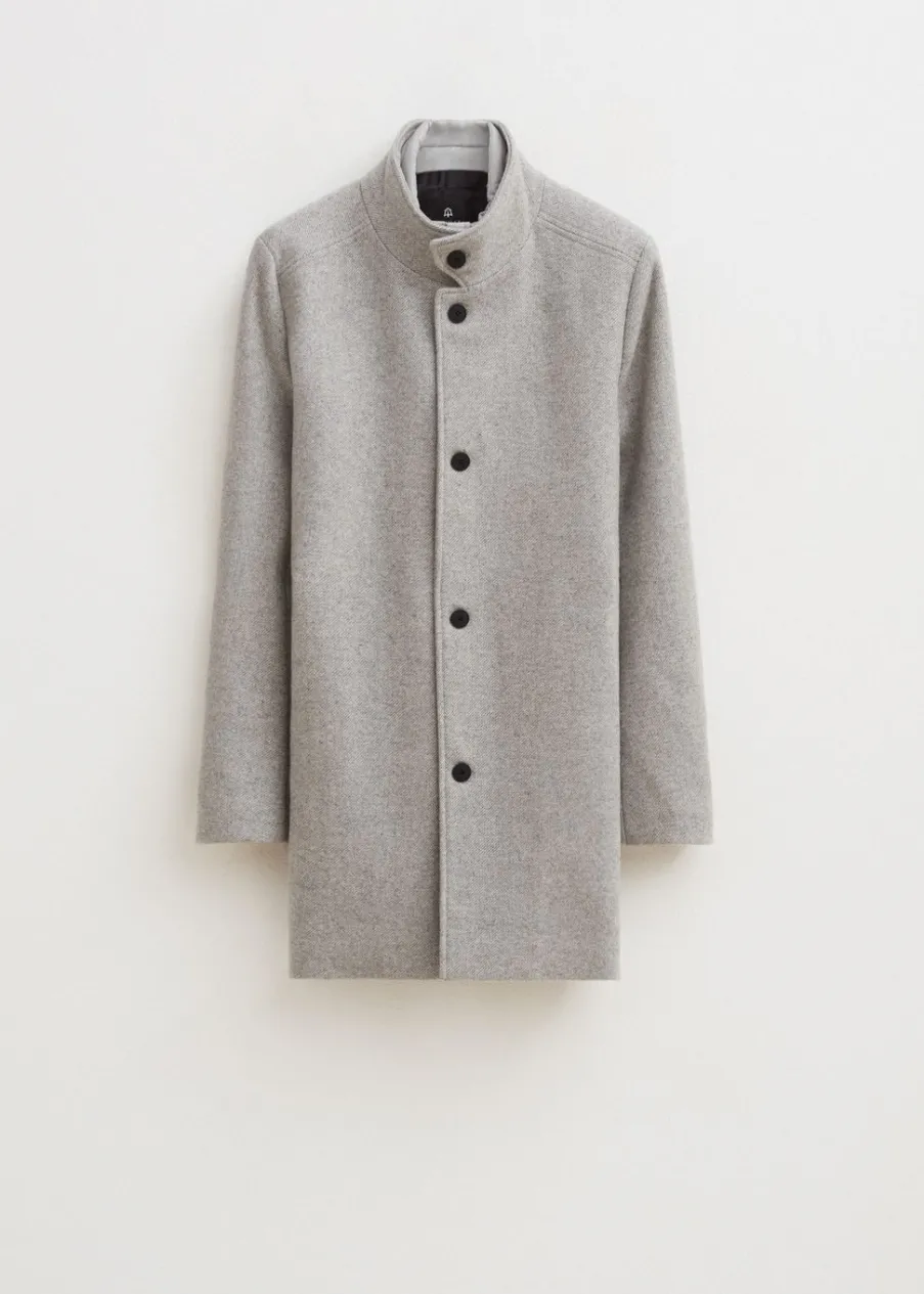 The Sting Overcoat met logo<Heren Jassen