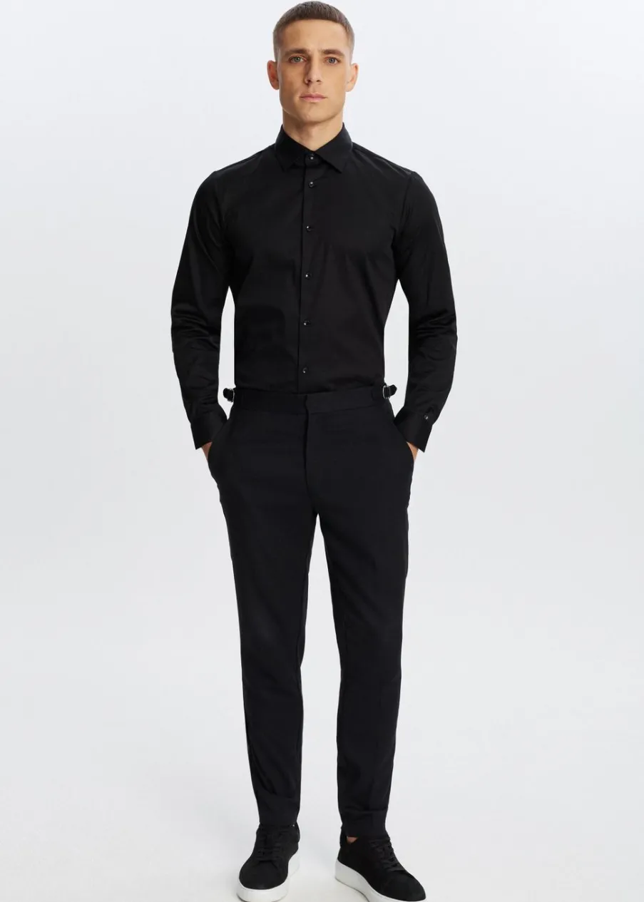 The Sting Overhemd met knopen<Heren Overhemden