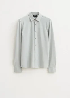 The Sting Overhemd piqué stretch<Heren Overhemden