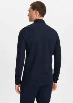 The Sting Overhemd piqué stretch<Heren Overhemden