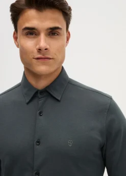 The Sting Overhemd piqué stretch<Heren Basics|Overhemden