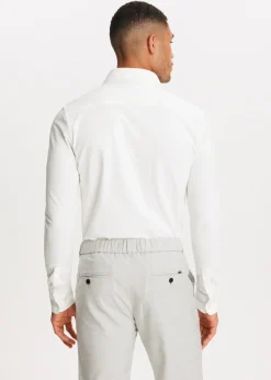 The Sting Overhemd piqué stretch<Heren Overhemden