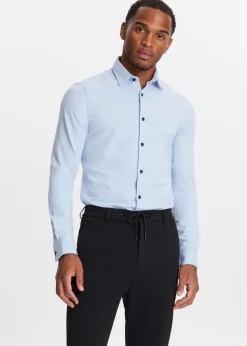 The Sting Overhemd piqué stretch<Heren Overhemden