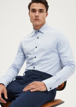 The Sting Overhemd piqué stretch<Heren Overhemden