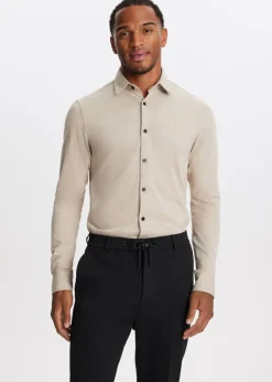 The Sting Overhemd piqué stretch<Heren Overhemden