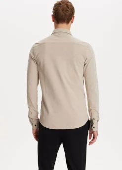 The Sting Overhemd piqué stretch<Heren Overhemden