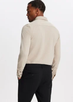 The Sting Overhemd piqué stretch<Heren Overhemden