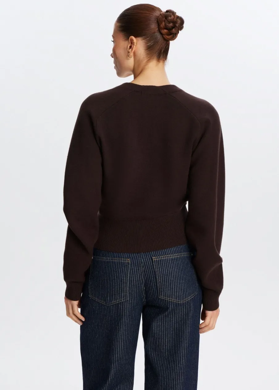 The Sting Overlap trui met knoop<DAMES Truien En Vesten