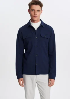 The Sting Overshirt herringbone<Heren Overshirts