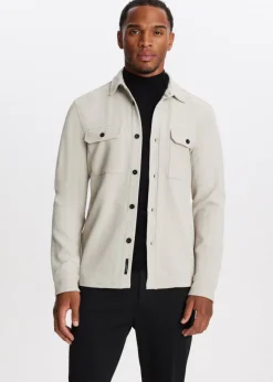 The Sting Overshirt herringbone<Heren Overshirts
